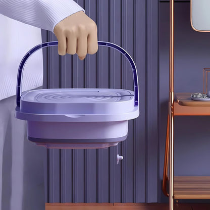 Mini Portable Washing Machine – Foldable & Space-Saving Design